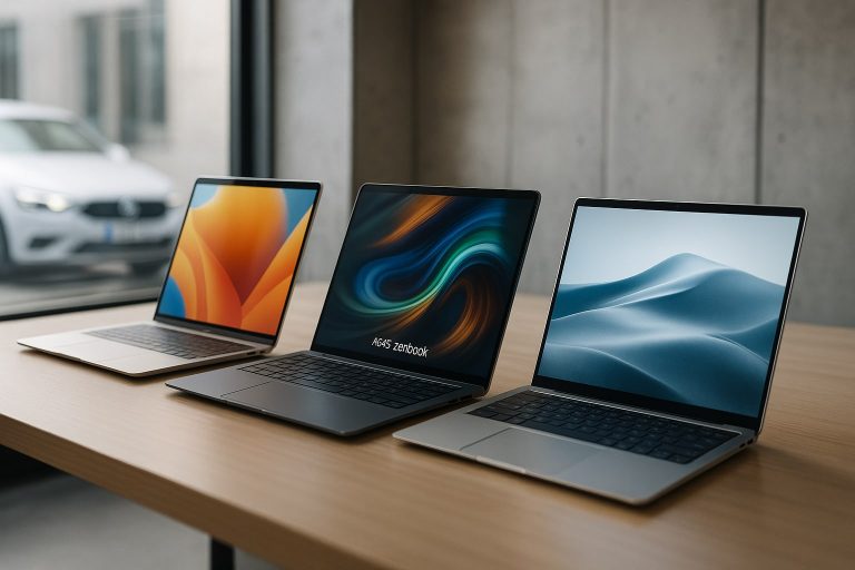 MacBook Air M3 vs ASUS Zenbook S 14 vs Dell XPS 13: el ultraligero de 14" que gana en 2025