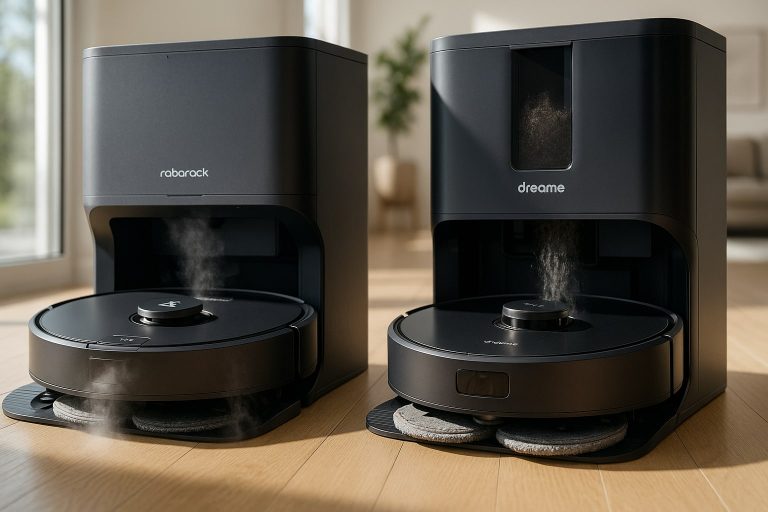 Roborock S8 MaxV Ultra vs Dreame X40 Ultra: qué robot aspirador con base todo-en-uno elegir Roborock S8 MaxV Ultra vs Dreame X40 Ultra: qué robot aspirador con base todo-en-uno elegir