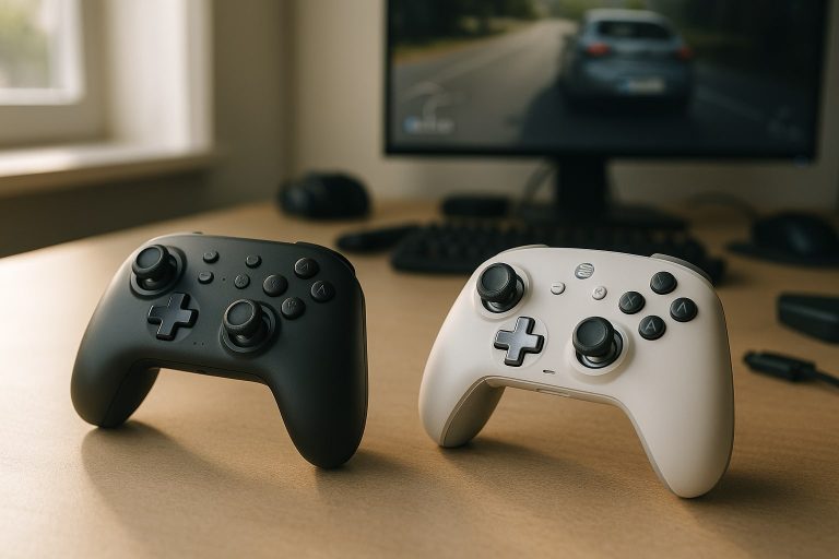 8BitDo Ultimate 2 Wireless vs GameSir Cyclone 2: qué mando con hall effect bajo 80 € elegir para PC y Switch