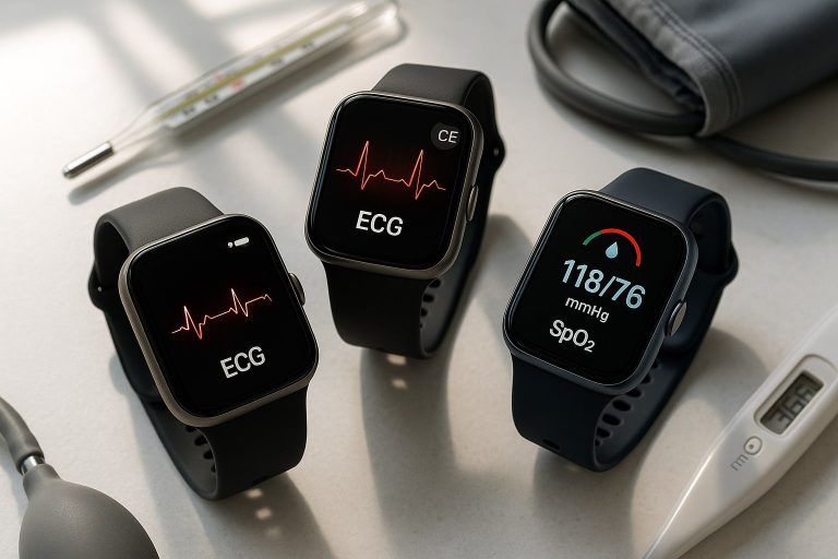 Cómo elegir smartwatch con funciones avanzadas de salud en 2026: ECG, temperatura y presión arterial que sí fu