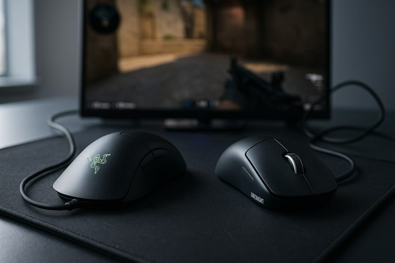 Razer DeathAdder V3 Pro vs Logitech G Pro X Superlight 2: qué ratón gaming inalámbrico premium elegir para FPS