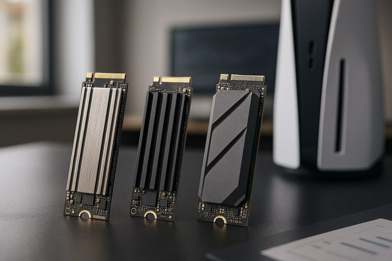 Top 3 SSD NVMe compatibles con PS5 Pro a la venta en España ordenados por relación velocidad-precio Top 3 SSD NVMe compatibles con PS5 Pro a la venta en España ordenados por relación velocidad-precio