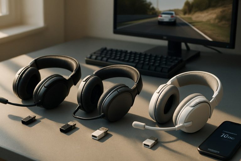 Cómo elegir auriculares gaming inalámbricos en 2026: criterios de latencia, dongle 2,4 GHz y micrófono Cómo elegir auriculares gaming inalámbricos en 2026: criterios de latencia, dongle 2,4 GHz y micrófono